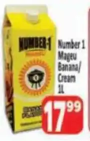 Supa Store Number 1 Mageu Banana/ Cream offer
