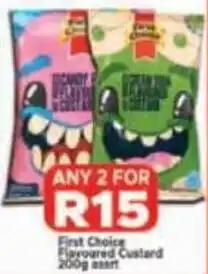 Supa Store First Choice Floured Custard offer