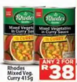 Supa Store Rhodes Mixed Vegetables in Curry Sauce offer
