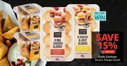 Checkers Café Culture Snack Range offer