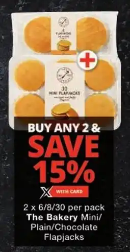 Checkers The Bakery Mini/ Plain/ Chocolate Flapjacks offer