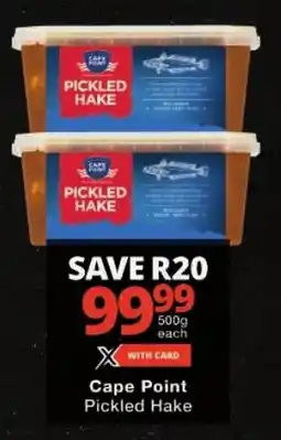 Checkers Cape Point Pickled Hake offer