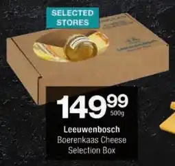 Checkers Leeuwenbosch Boerenkaas Cheese Selection Box offer