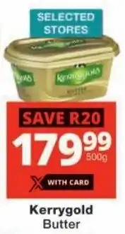 Checkers Kerrygold Butter offer