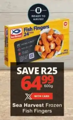 Checkers Sea Harvest Frozen Fish Fingers offer