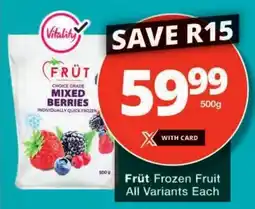 Checkers Früt Frozen Fruit All Variants offer