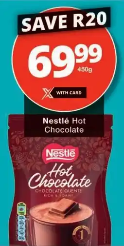 Checkers Nestlé Hot Chocolate offer