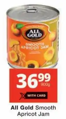 Checkers All Gold Smooth Apricot Jam offer
