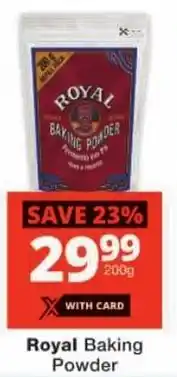 Checkers Royal Baking Powder offer