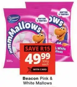 Checkers Beacon Pink & White Mallows offer