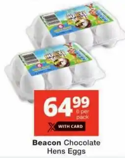 Checkers Beacon Chocolate Hens Eggs offer