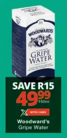 Checkers Woodward's Gripe Water offer