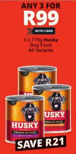 Checkers Husky Dog Food All Variants offer