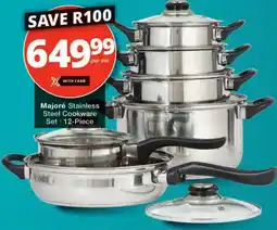 Checkers Majoré Stainless Steel Cookware Set offer