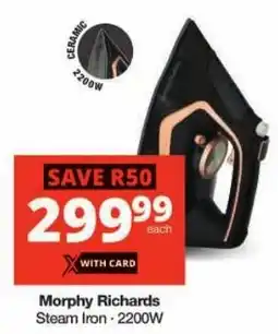 Checkers Morphy Richards Steam Iron offer