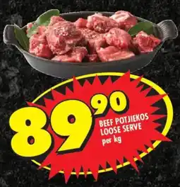 Shoprite Beef potjiekos loose serve offer