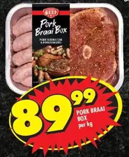 Shoprite Pork braai box offer