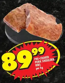 Shoprite Pre-cooked pork shoulder ribs offer