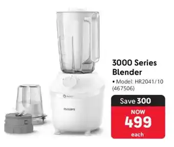 Makro Philips 3000 Series Blender offer