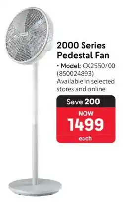 Makro Philips 2000 Series Pedestal Fan offer