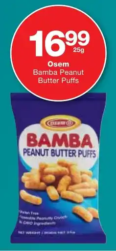 Checkers Osem Bamba Peanut Butter Puffs offer