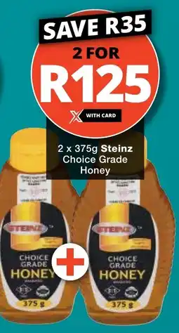 Checkers Steinz Choice Grade Honey offer