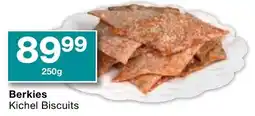 Checkers Berkies Kichel Biscuits offer