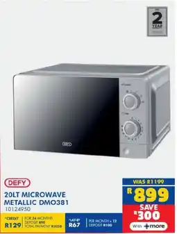 Russells Defy microwave metallic offer