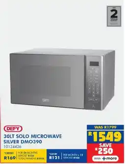 Russells Defy solo microwave silver offer