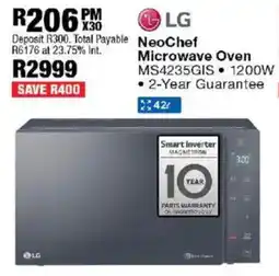 OK Furniture LG NeoChef Microwave Oven offer