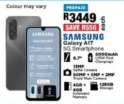 OK Furniture Samsung Galaxy A17 5G Smartphone offer