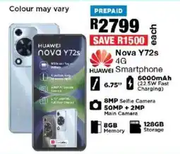 OK Furniture Huawei Nova Y72s 4G Smartphone offer