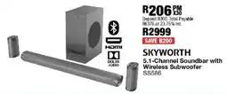 OK Furniture Skyworth 5.1-Channel Soundbar with Wireless Subwoofer offer
