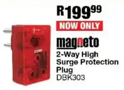 OK Furniture Magneto 2-Way High Surge Protection Plug offer