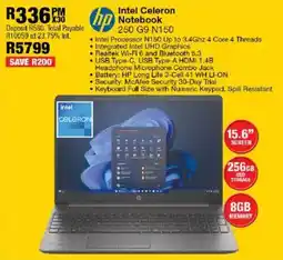 OK Furniture Hp Intel Celeron Notebook offer
