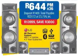 OK Furniture LG AV Receiver System offer