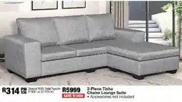 OK Furniture Tisha Chaise Lounge Suite offer