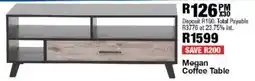OK Furniture Megan Coffee Table offer