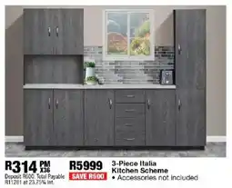 OK Furniture Italia Kitchen Scheme offer