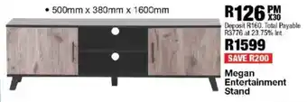 OK Furniture Megan Entertainment Stand offer