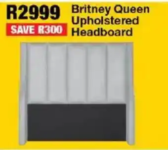 OK Furniture Britney Queen Upholstered Headboard offer