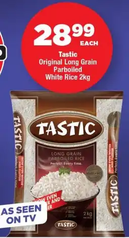 OK Foods Tastic Original Long Grain Parboiled White Rice offer