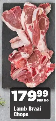 OK Foods Lamb Braai Chops offer