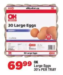 OK Foods OK Large Eggs offer