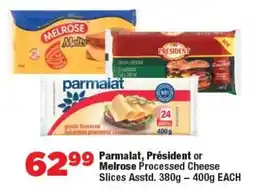 OK Foods Parmalat, Président or Melrose Processed Cheese Slices offer