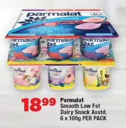 OK Foods Parmalat Smooth Low Fat Dairy Snack offer