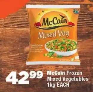 OK Foods McCain Frozen Mixed Vegetables offer