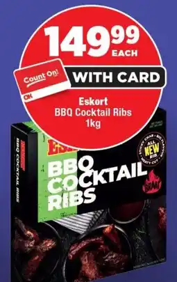 OK Foods Eskort BBQ Cocktail Ribs offer