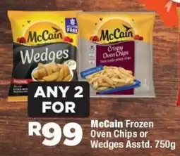OK Foods McCain Frozen Oven Chips or Wedges offer