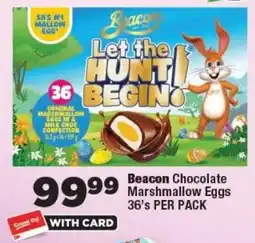 OK Foods Beacon Chocolate Marshmallow Eggs offer